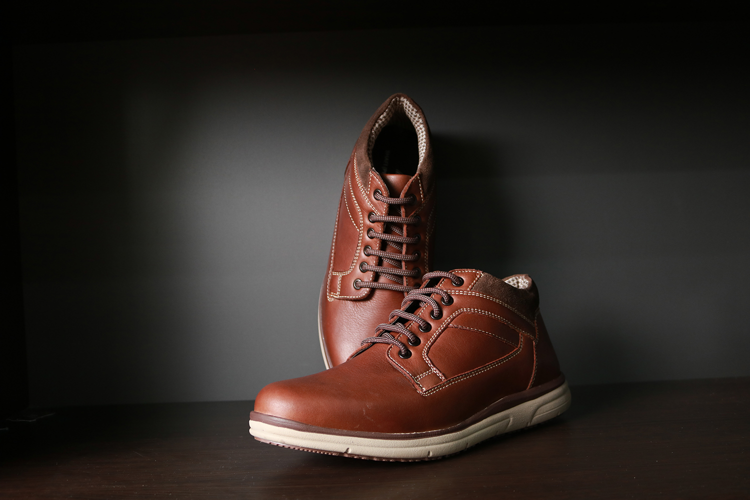 Leather shoe manufacturing facility in Lahore, Pakistan